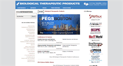 Desktop Screenshot of biologicaltherapeutics.chicorporate.com