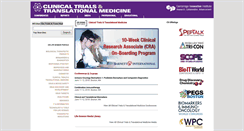 Desktop Screenshot of clinicaltrials.chicorporate.com