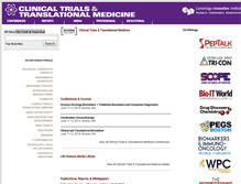 Tablet Screenshot of clinicaltrials.chicorporate.com
