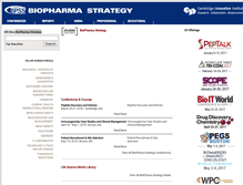 Tablet Screenshot of biopharmastrategy.chicorporate.com